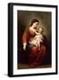 Virgin and Child-Bartolome Esteban Murillo-Framed Art Print