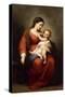 Virgin and Child-Bartolome Esteban Murillo-Stretched Canvas