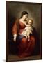 Virgin and Child-Bartolome Esteban Murillo-Framed Art Print