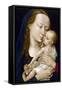 Virgin and Child-Rogier van der Weyden-Framed Stretched Canvas