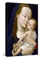 Virgin and Child-Rogier van der Weyden-Stretched Canvas