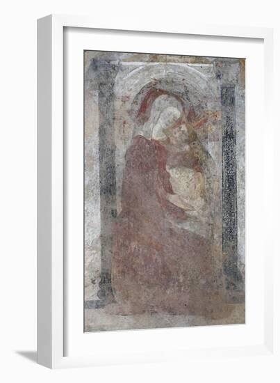 Virgin and Child-Sandro Botticelli-Framed Giclee Print