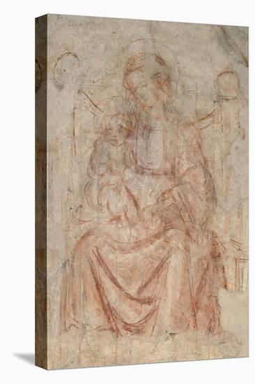 Virgin and Child-Sandro Botticelli-Stretched Canvas
