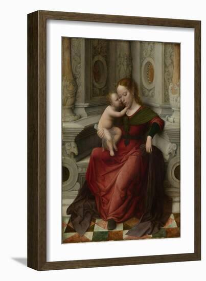 Virgin and Child-Adriaen Isenbrant-Framed Art Print