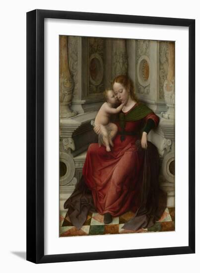 Virgin and Child-Adriaen Isenbrant-Framed Art Print