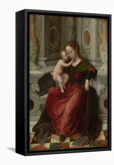 Virgin and Child-Adriaen Isenbrant-Framed Stretched Canvas