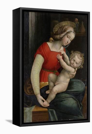 Virgin and Child-Defendente Ferrari-Framed Stretched Canvas