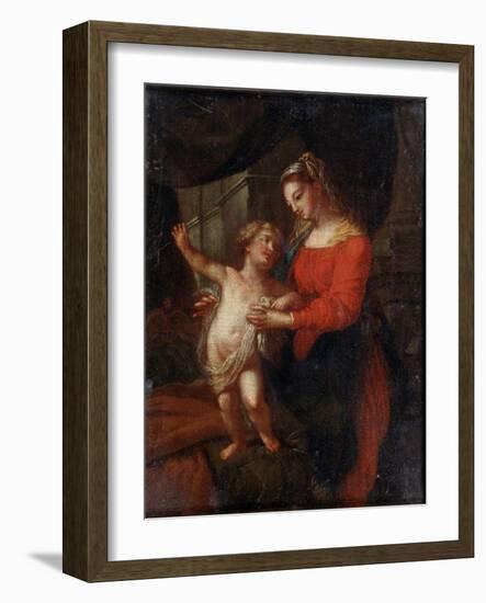 Virgin and Child-Carlo Maratta-Framed Giclee Print