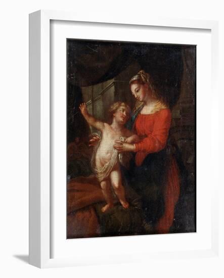 Virgin and Child-Carlo Maratta-Framed Giclee Print