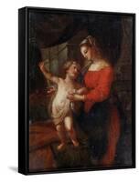 Virgin and Child-Carlo Maratta-Framed Stretched Canvas