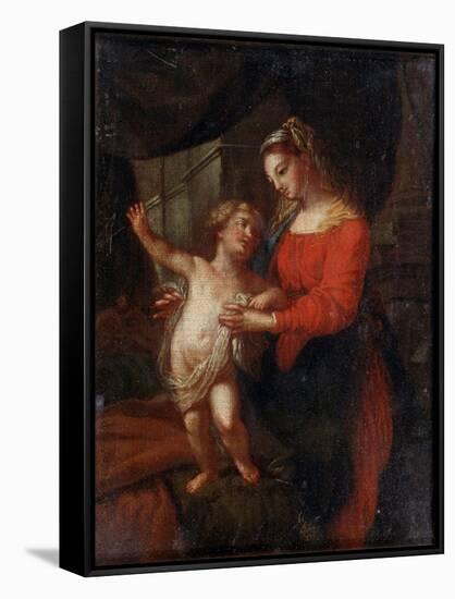 Virgin and Child-Carlo Maratta-Framed Stretched Canvas