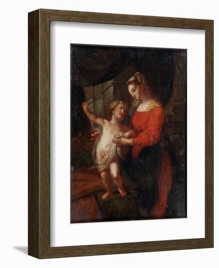 Virgin and Child-Carlo Maratta-Framed Giclee Print