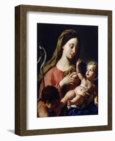 Virgin and Child-Francesco Trevisani-Framed Giclee Print