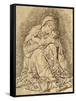 Virgin and Child-Andrea Mantegna-Framed Stretched Canvas