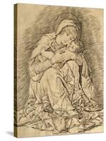 Virgin and Child-Andrea Mantegna-Stretched Canvas