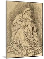 Virgin and Child-Andrea Mantegna-Mounted Giclee Print