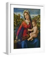 Virgin and Child-Andrea Previtali-Framed Giclee Print