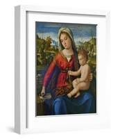 Virgin and Child-Andrea Previtali-Framed Giclee Print