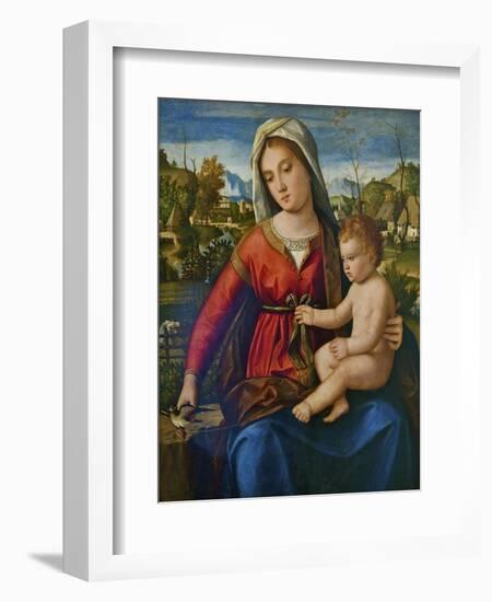 Virgin and Child-Andrea Previtali-Framed Giclee Print