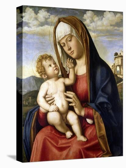 Virgin and Child-Giovanni Battista Cima Da Conegliano-Stretched Canvas