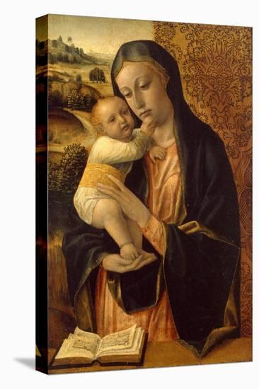 Virgin and Child-null-Stretched Canvas