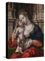 Virgin and Child-Jan Gossaert-Stretched Canvas