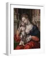 Virgin and Child-Jan Gossaert-Framed Giclee Print