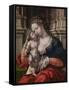 Virgin and Child-Jan Gossaert-Framed Stretched Canvas