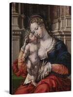 Virgin and Child-Jan Gossaert-Stretched Canvas