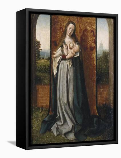 Virgin and Child-Jan Provost-Framed Stretched Canvas