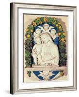 Virgin and Child-Andrea Della Robbia-Framed Giclee Print