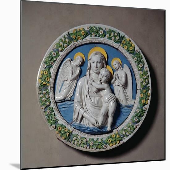 Virgin and Child-Luca Della Robbia-Mounted Giclee Print