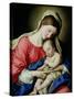 Virgin and Child-Giovanni Battista Salvi da Sassoferrato-Stretched Canvas