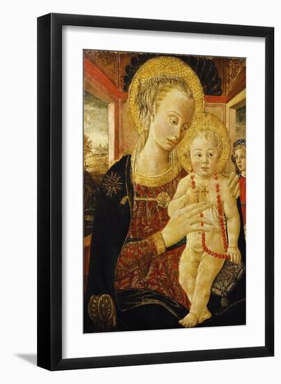 Virgin and Child-Francesco Di Stefano Pesellino-Framed Giclee Print