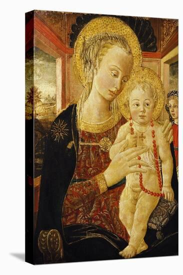 Virgin and Child-Francesco Di Stefano Pesellino-Stretched Canvas