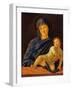 Virgin and Child-Giovanni Bellini-Framed Giclee Print