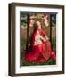 Virgin and Child-Master of the Embroidered Foliage-Framed Giclee Print