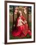 Virgin and Child-Master of the Embroidered Foliage-Framed Giclee Print