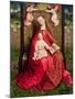 Virgin and Child-Master of the Embroidered Foliage-Mounted Giclee Print