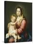 Virgin and Child-Bartolome Esteban Murillo-Stretched Canvas