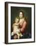 Virgin and Child-Bartolome Esteban Murillo-Framed Giclee Print