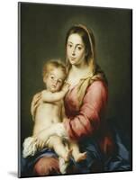 Virgin and Child-Bartolome Esteban Murillo-Mounted Giclee Print