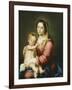 Virgin and Child-Bartolome Esteban Murillo-Framed Giclee Print