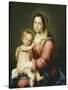 Virgin and Child-Bartolome Esteban Murillo-Stretched Canvas