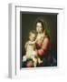 Virgin and Child-Bartolome Esteban Murillo-Framed Giclee Print