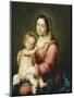 Virgin and Child-Bartolome Esteban Murillo-Mounted Giclee Print