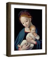 Virgin and Child-Cornelis van Cleve-Framed Giclee Print