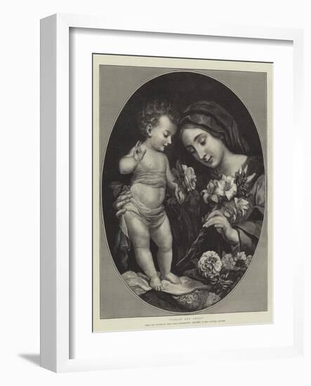 Virgin and Child-Carlo Dolci-Framed Giclee Print