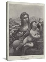 Virgin and Child-Leonardo da Vinci-Stretched Canvas