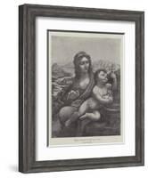 Virgin and Child-Leonardo da Vinci-Framed Giclee Print